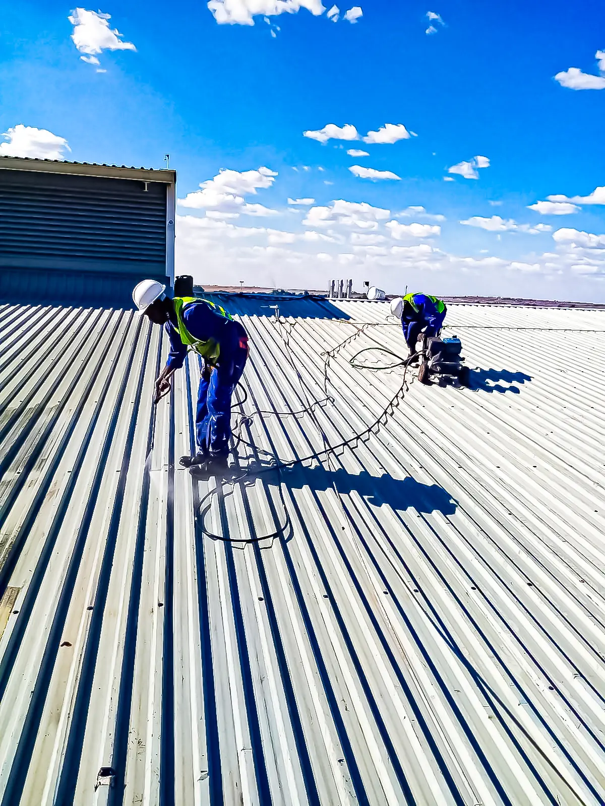 Roof coating and waterproofing