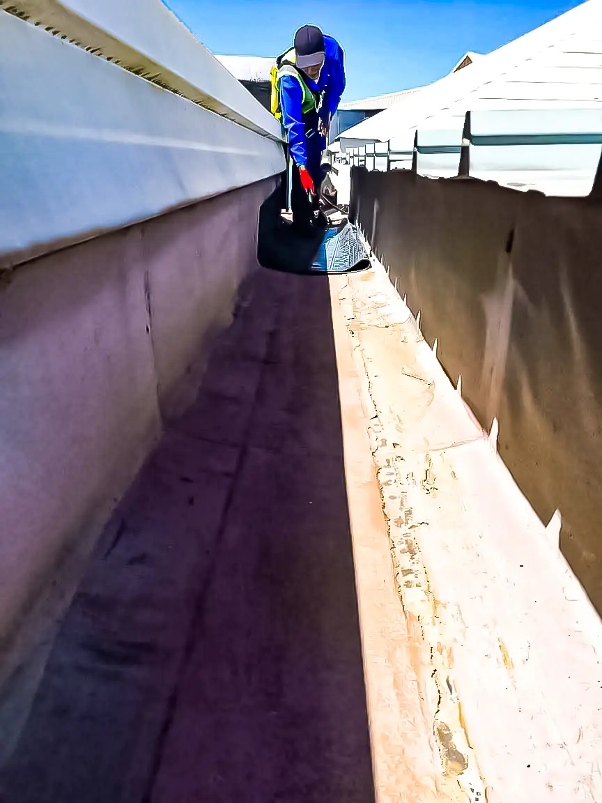 Gutter and drainage repairs